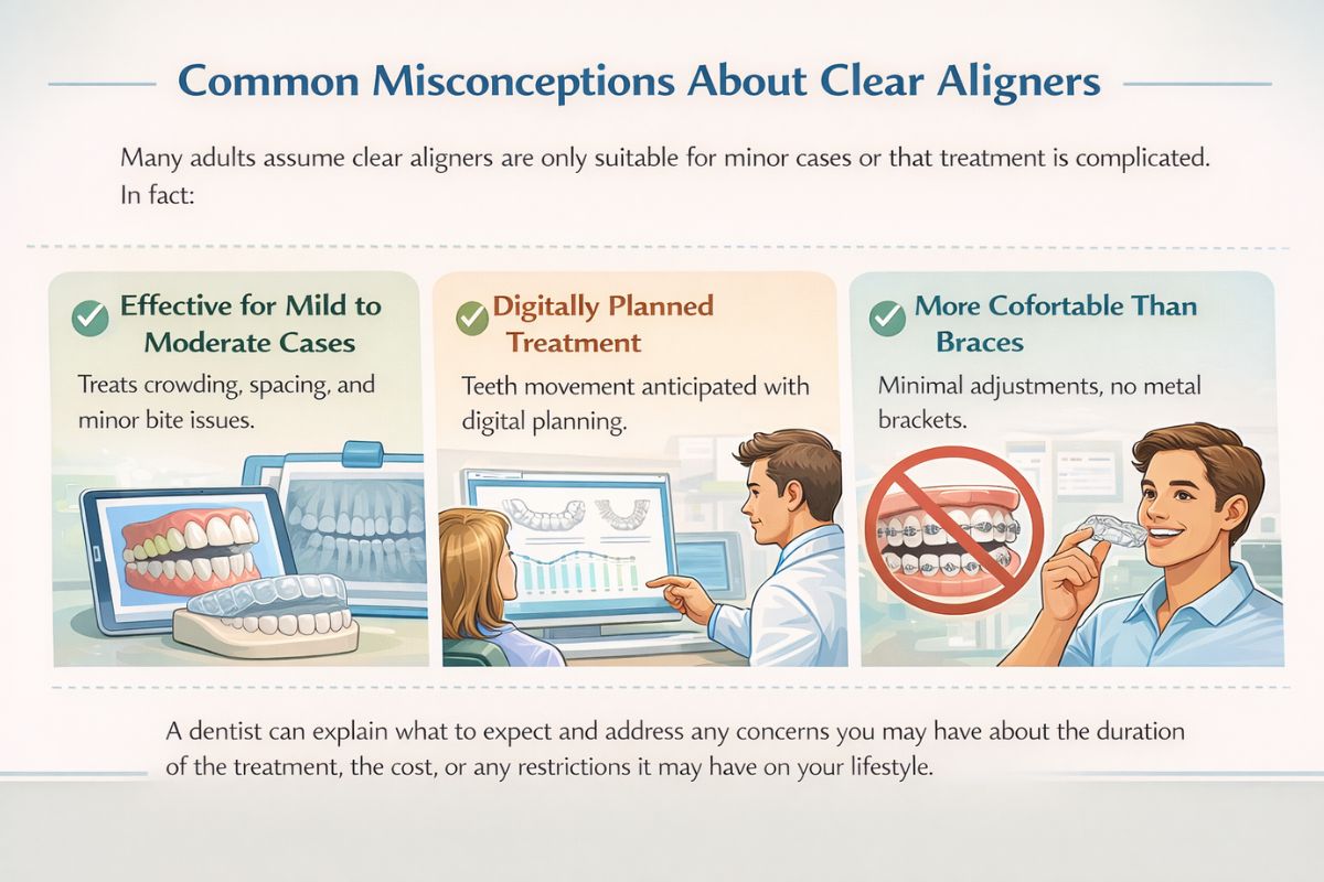 Misconceptions About Clear Aligners